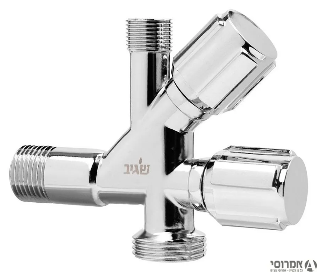 ברז ניל 3/8 יציאה למדיח שגיב