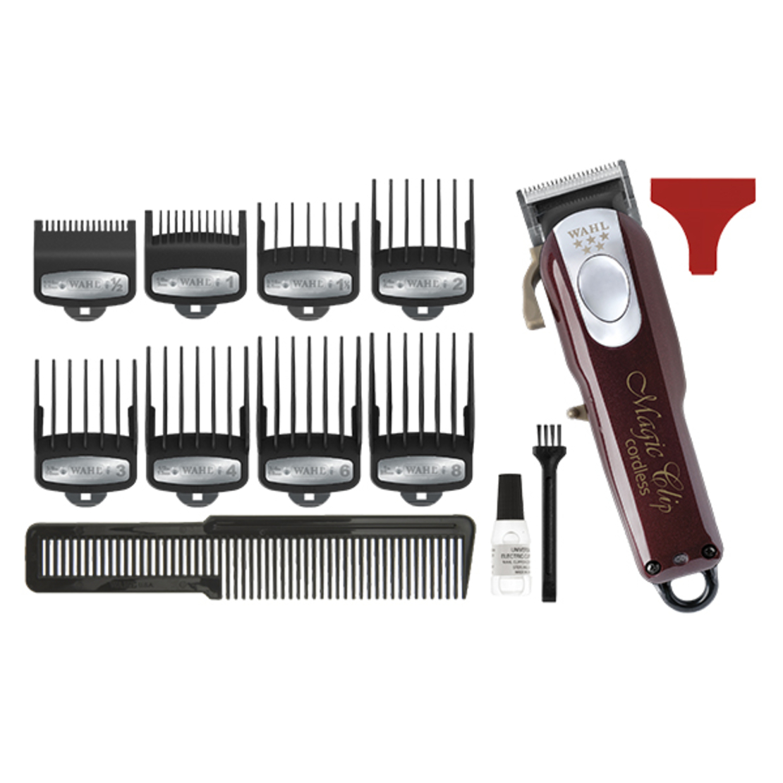 מכונת תספורת מקצועית אלחוטית נטענת CORDLESS MAGIC CLIP דגם 08148-2316H וואהל WAHL
