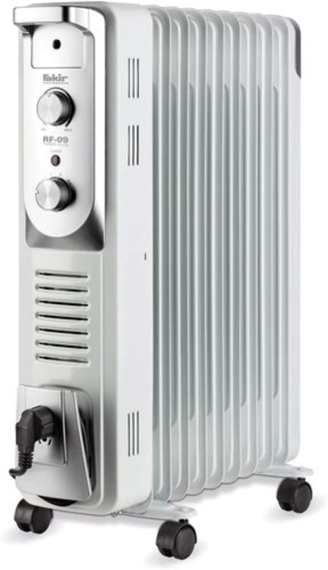 רדיאטור 9 צלעות דגם RF-09-SUPER PLUS WHITE פאקיר FAKIR