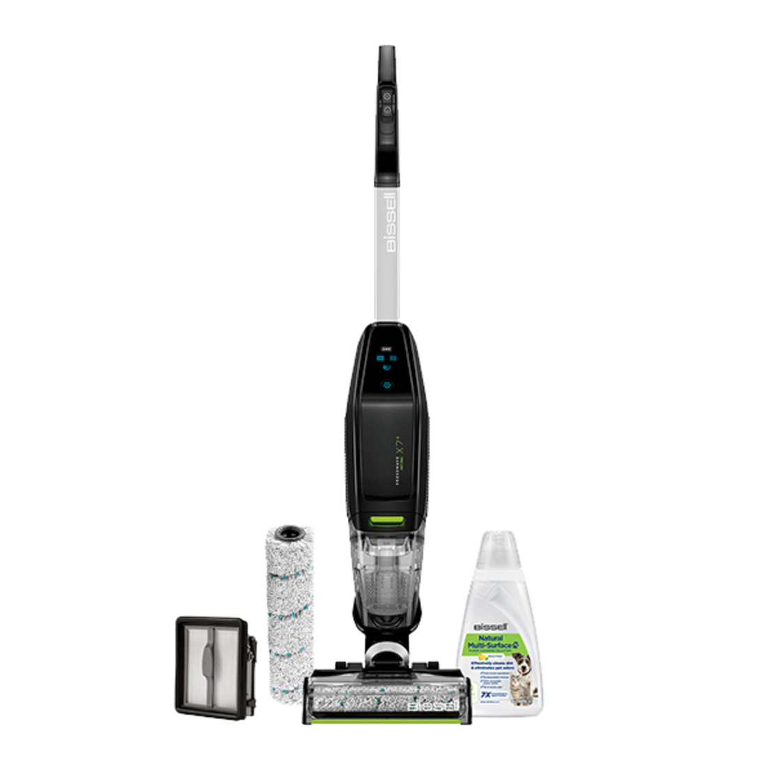 שואב אבק ושוטף רצפות אלחוטי X7 Plus Cordless Pet Pro דגם 3400N ביסל bissell