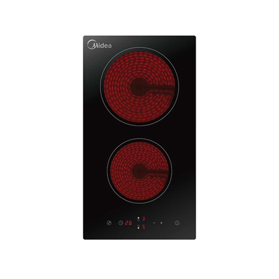 כיריים קרמיות 2 מוקדי בישול דגם MC-HD301 מידאה Midea