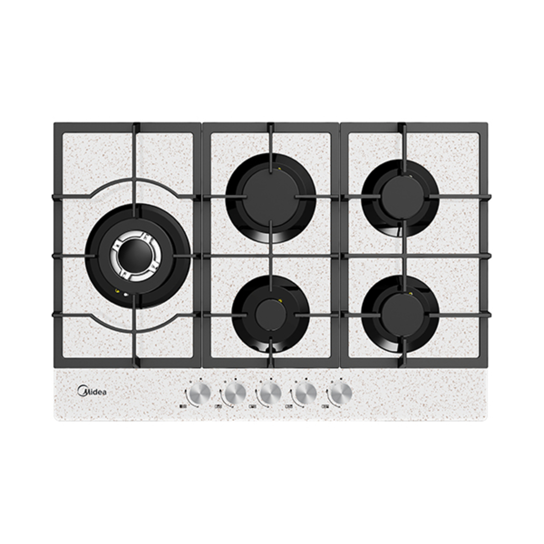 כיריים גז 5 להבות דגם (75G50ME060-GFL (W מידאה Midea