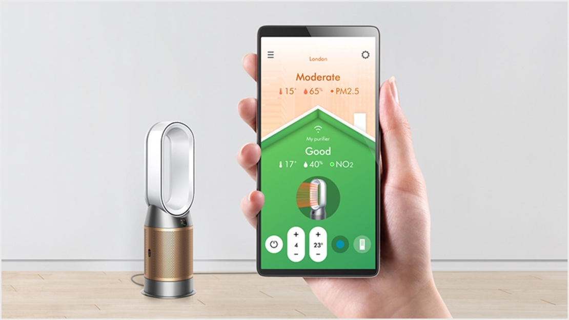 מסנן אוויר חם וקר PURIFIER HOT+COOL FORMALDEHYDE דגם HP09 דייסון Dyson