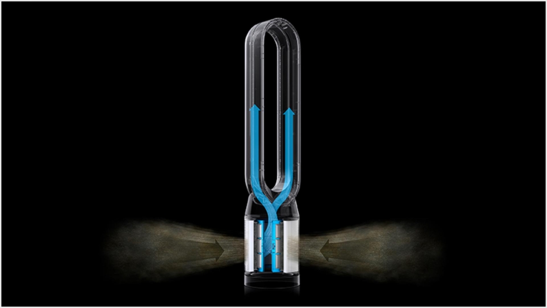 מסנן אוויר ומאוורר PURIFIER COOL FORMALDEHYDE דגם TP09 דייסון Dyson