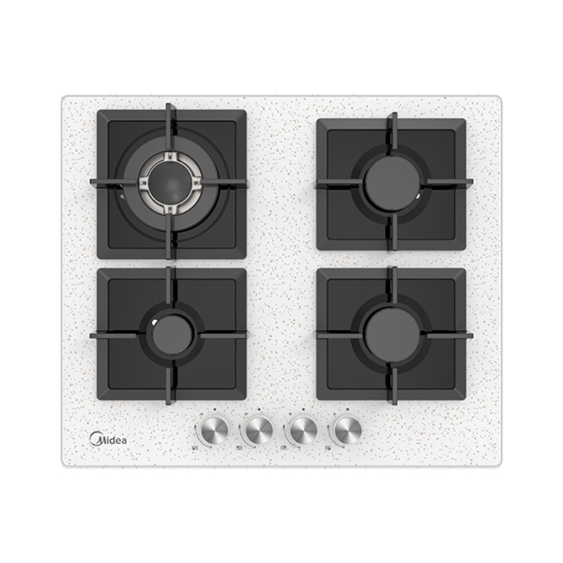 כיריים גז 4 להבות דגם 60G40ME007-GFT BLACK מידאה Midea