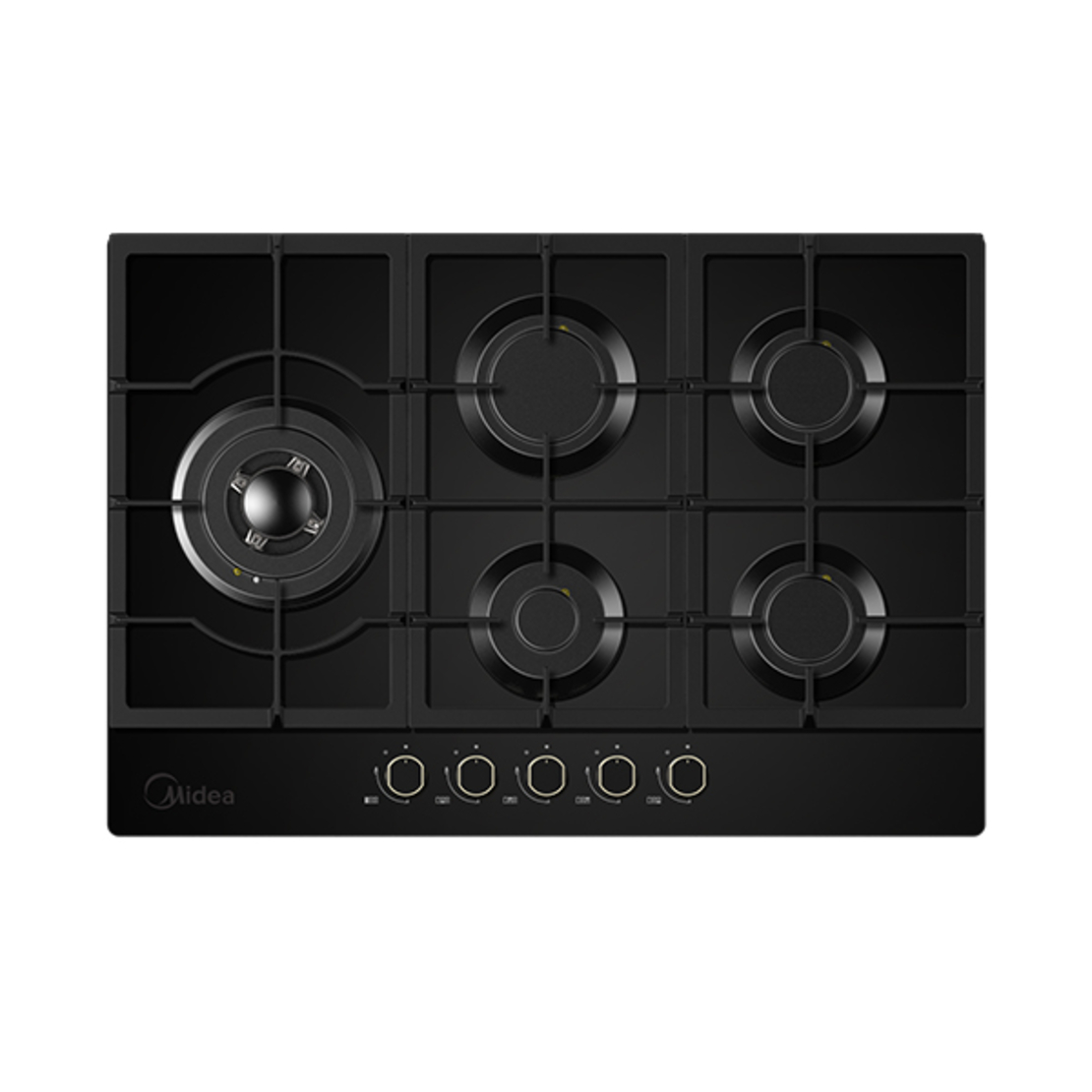 כיריים גז 5 להבות דגם (75G50ME060-GFL (W מידאה Midea