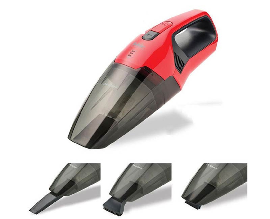שואב אבק ידני נטען יבש / רטוב AS1072-RED פאקיר FAKIR