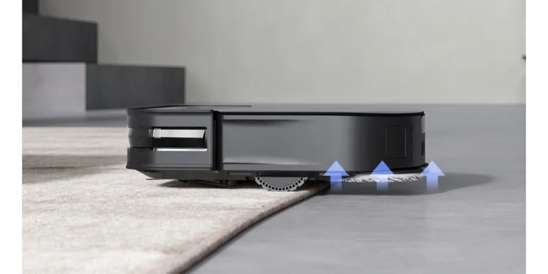 שואב רובוטי עם תחנת עגינה DEEBOT דגם X2 OMNI שחור אקווקס ECOVACS