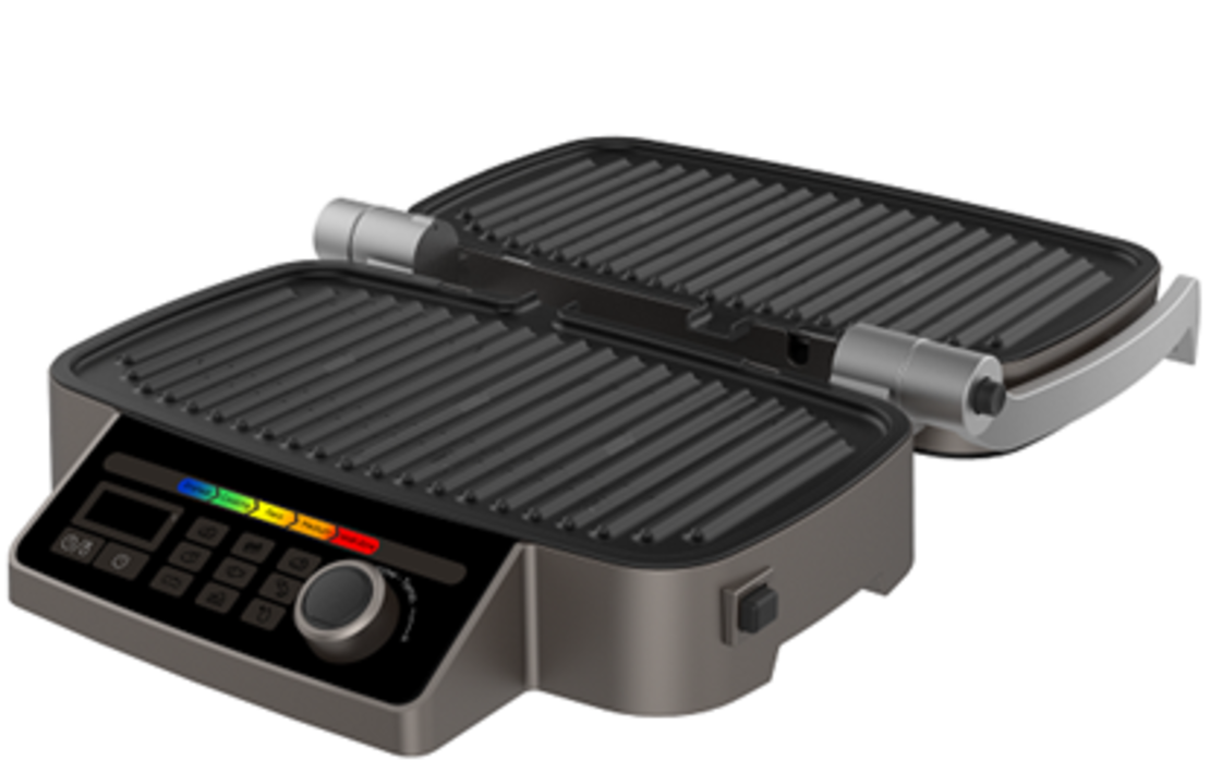 טוסטר לחיצה \ גריל דיגיטלי 2100W דגם MC-JS3921 מידאה Midea