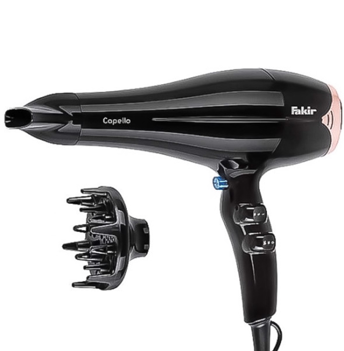 מייבש שיער מקצועי דגם CAPELLO BLACK פאקיר FAKIR