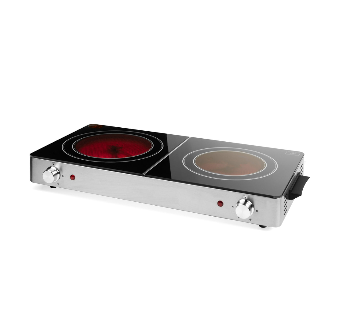 פלטת בישול קרמית כפולה דגם EL-734 אלקטרו חנן Electro Hanan