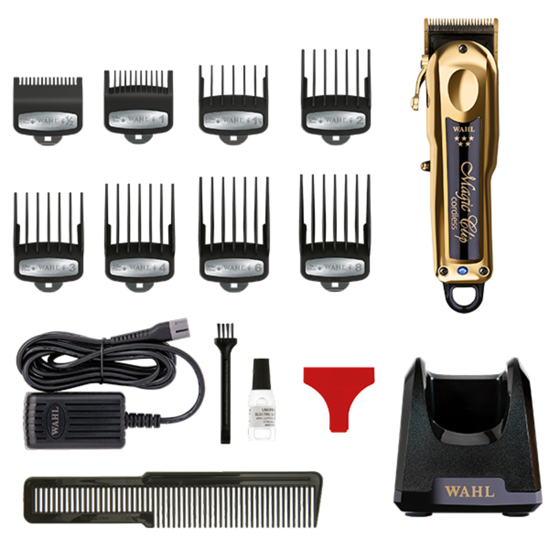 מכונת תספורת נטענת מקצועית דגם 08148-716 מסדרת MAGIC CLIP 5 STARS וואהל WAHL