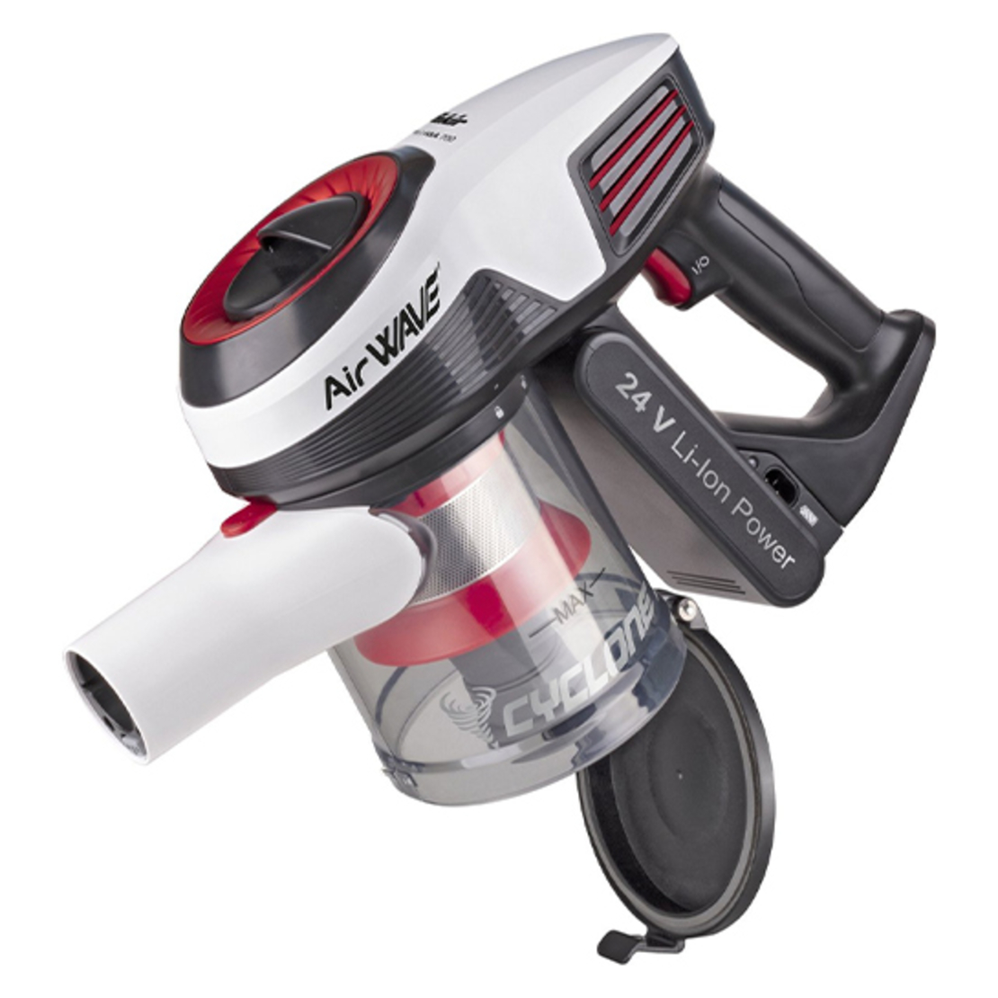 שואב אבק אלחוטי עומד דגם STARKY HSA700- RED & WHITE