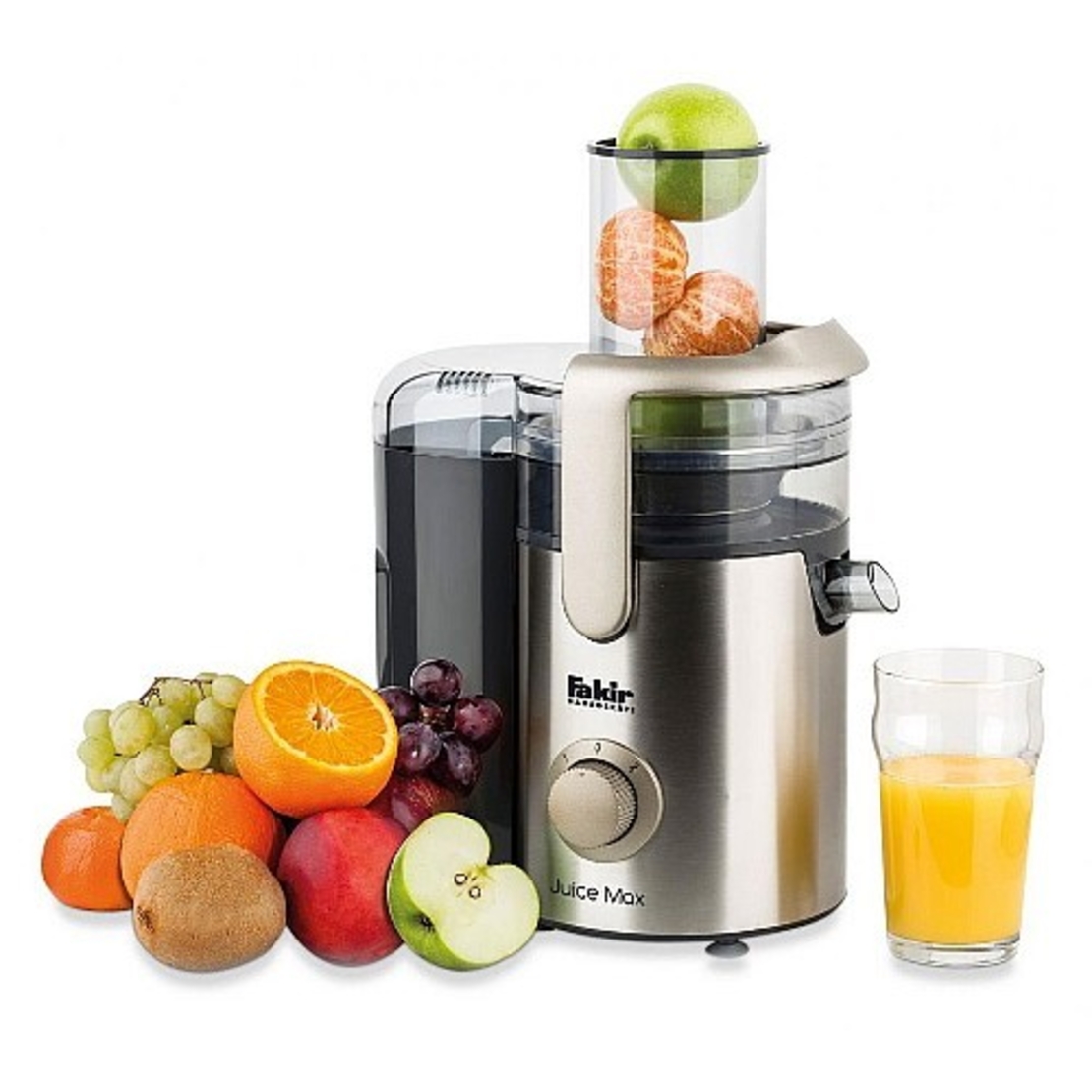 מסחטת ‏פירות קשים וירקות דגם JUICE MAX-STAINLESS STEEL פאקיר FAKIR