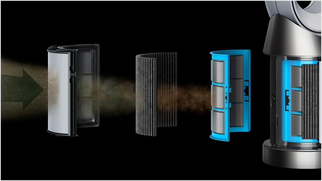 מסנן אוויר ומאוורר PURIFIER COOL FORMALDEHYDE דגם TP09 דייסון Dyson