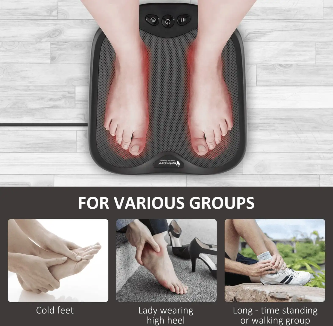 מכשיר עיסוי לגב ורגליים דגם MC-5520 מדיקס קייר Medics Care
