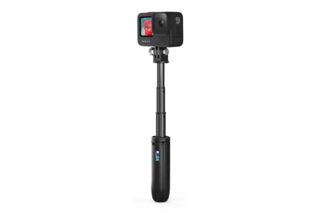 מוט סלפי משולב חצובה למצלמות גו פרו GoPro