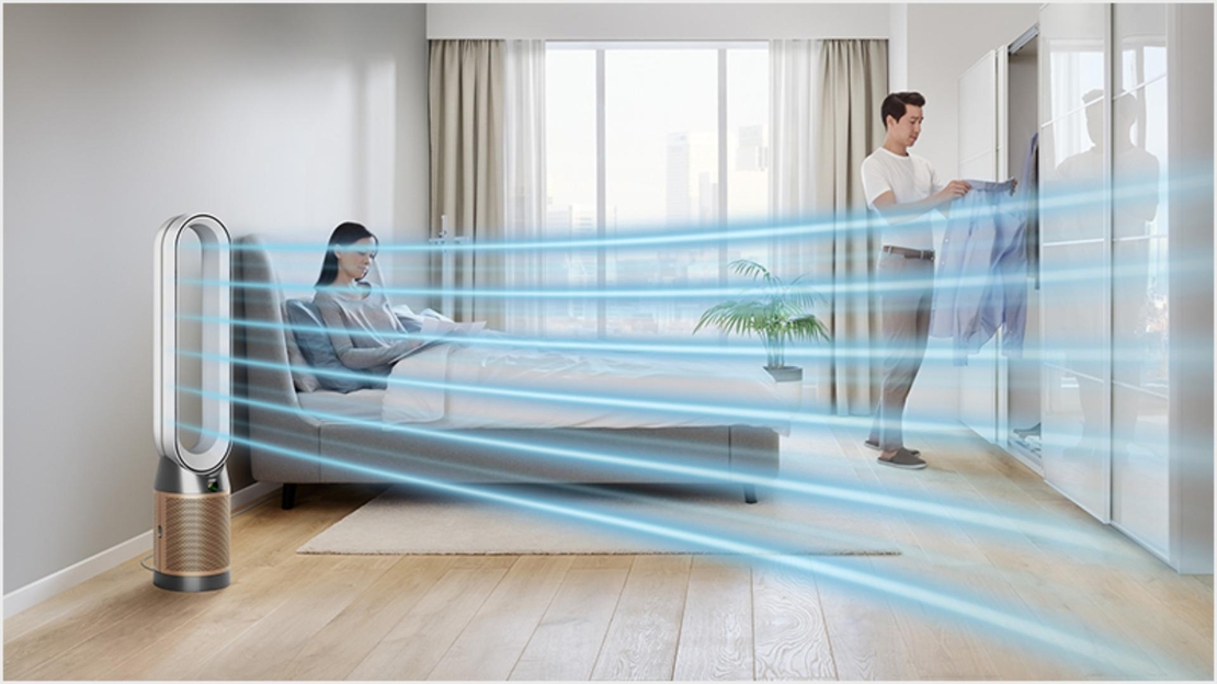 מסנן אוויר ומאוורר PURIFIER COOL FORMALDEHYDE דגם TP09 דייסון Dyson