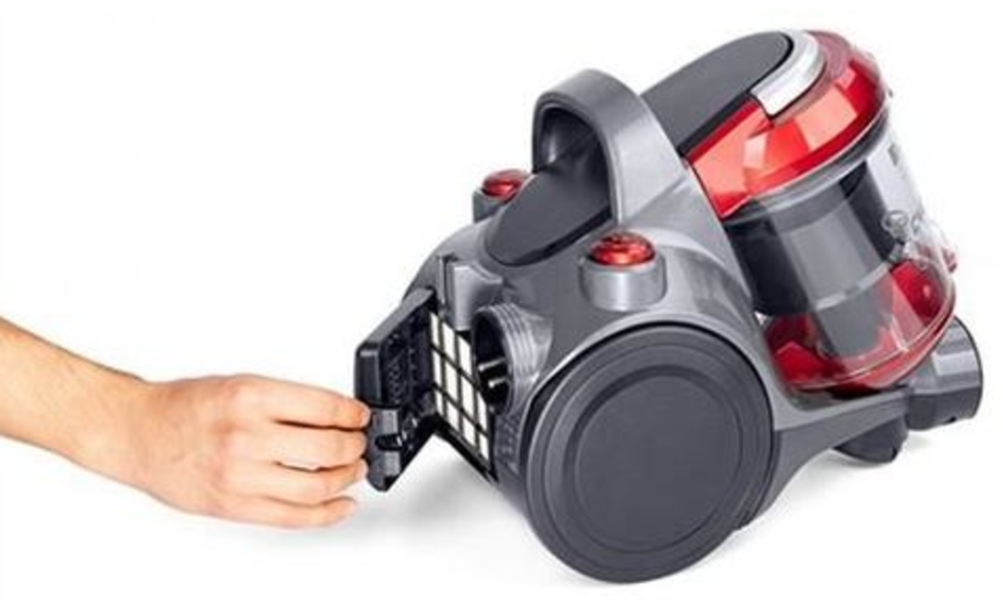 שואב אבק ציקלון דגם BL-141- RED & GREY פאקיר FAKIR