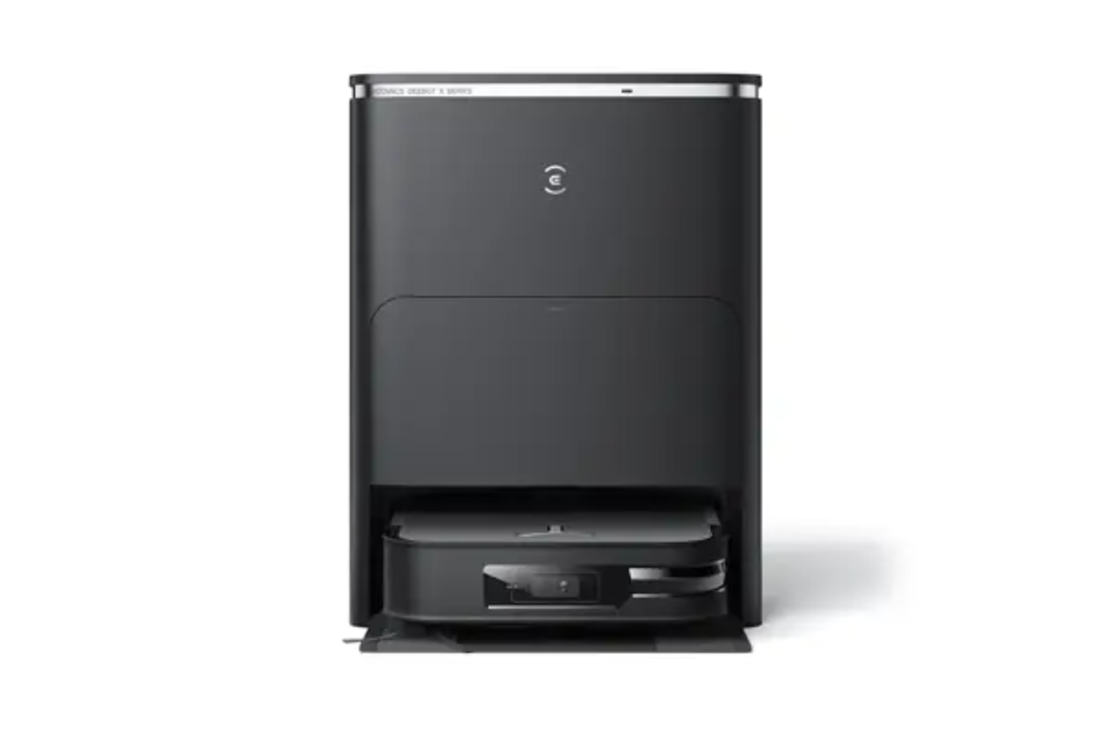 שואב רובוטי עם תחנת עגינה DEEBOT דגם X2 OMNI שחור אקווקס ECOVACS