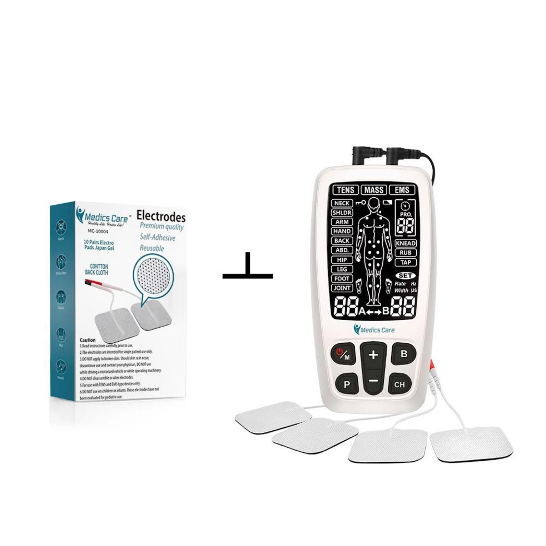 מכשיר פולסים NMES SERIES 5000 דגם R-C4A מדיקס קייר Medics Care