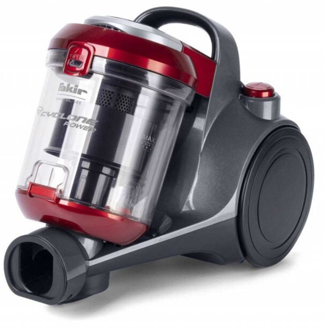 שואב אבק ציקלון דגם BL-141- RED & GREY פאקיר FAKIR