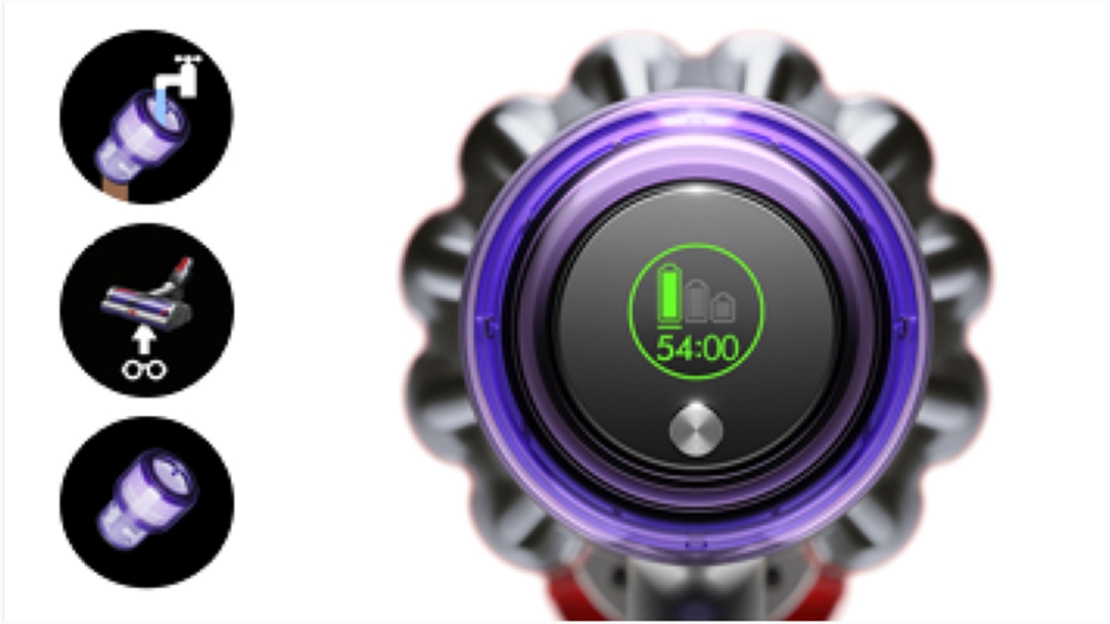 שואב אבק אלחוטי V11 ABSOLUTE EXTRA RED דגם SV28 דייסון Dyson