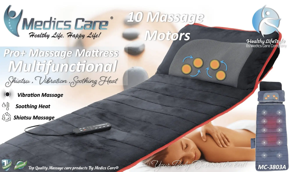 מזרן עיסוי דגם MC-3803A מדיקס קייר Medics Care