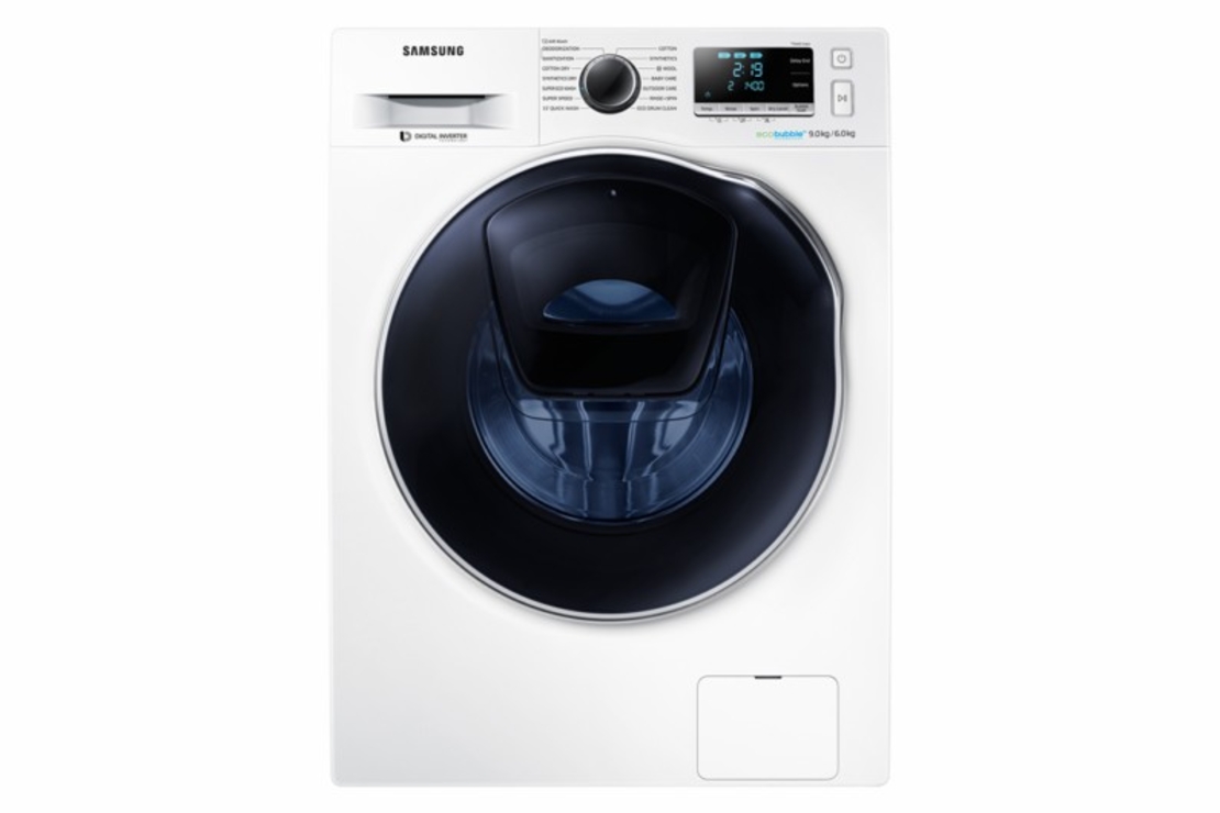 מכונת כביסה משולבת דגם WD9ST6542BE סמסונג Samsung
