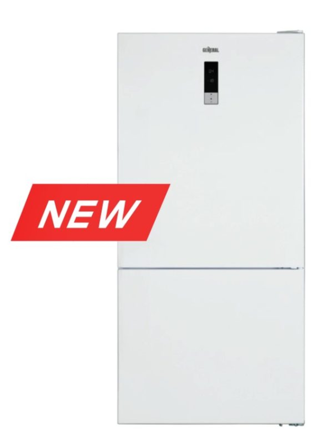 מקרר מקפיא תחתון דגם GE673W גנרל GENERAL