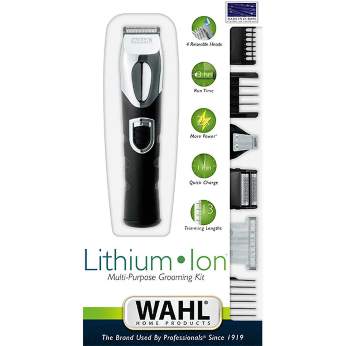 ערכת טיפוח רב תכליתית 4 ב-1 דגם 09854-616 GROOMING KIT וואהל WAHL