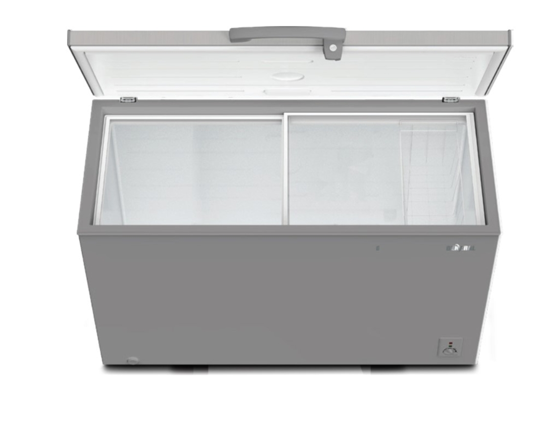 מקפיא שוכב דגם GE370MCS גנרל GENERAL