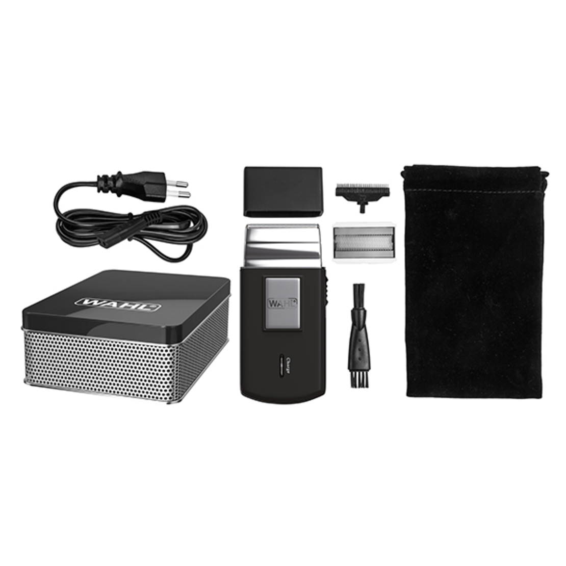 מכונת גילוח נטענת ניידת דגם 03615-1016 מסדרת TRAVEL SHAVER וואהל WAHL