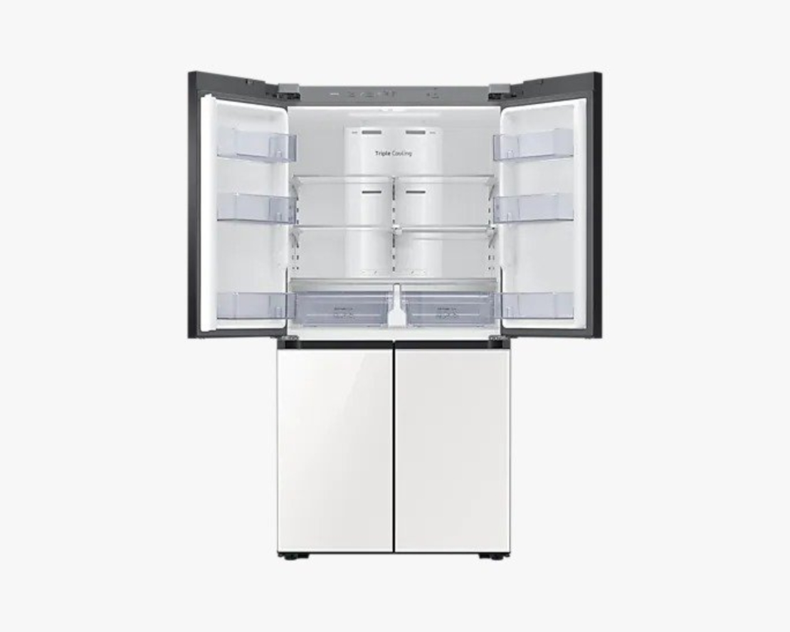 מקרר 4 דלתות דגם RF70A9115BK/WH סמסונג Samsung