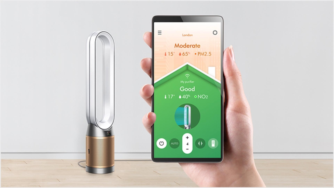 מסנן אוויר ומאוורר PURIFIER COOL FORMALDEHYDE דגם TP09 דייסון Dyson