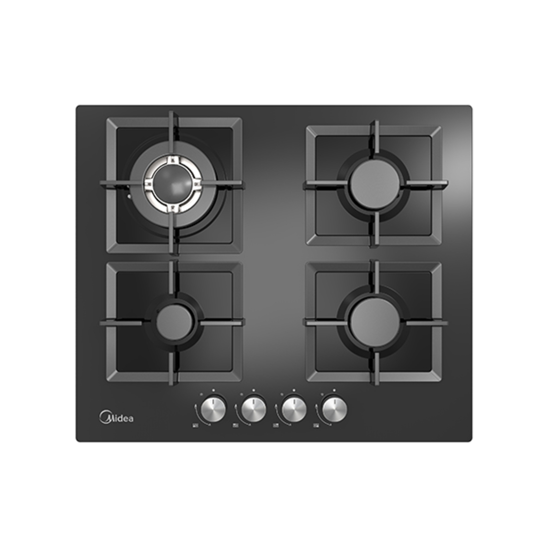 כיריים גז 4 להבות דגם 60G40ME007-GFT BLACK מידאה Midea