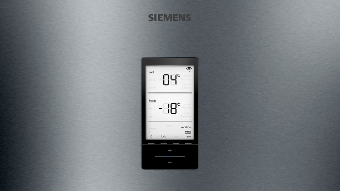 מקרר עם מקפיא תחתון דגם KG86NAI31L סימנס SIEMENS