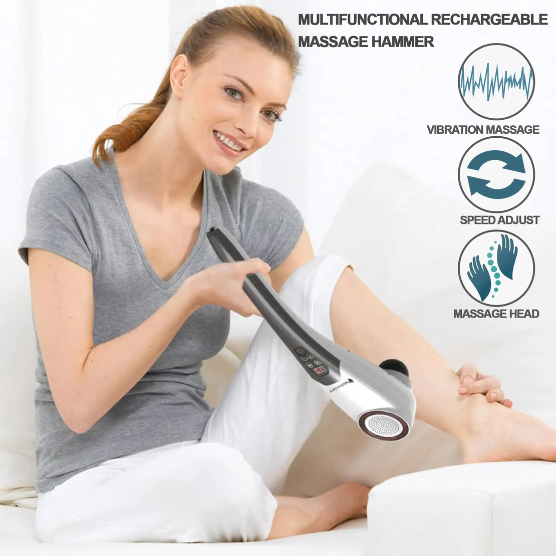 מכשיר עיסוי ידני נטען דגם MC-620 מדיקס קייר Medics Care