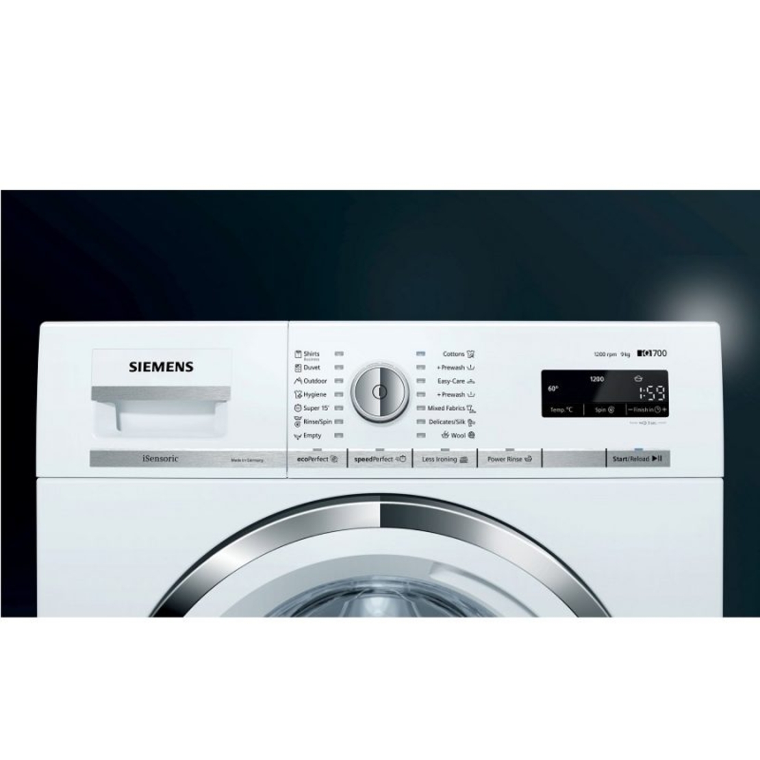 מכונת כביסה 8 קילו דגם WM12W468IL סימנס SIEMENS