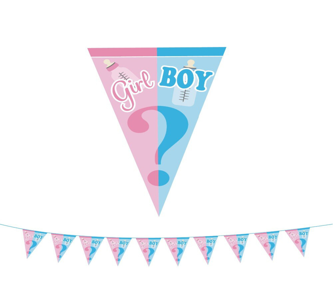Boy or girl flag banner - 3m