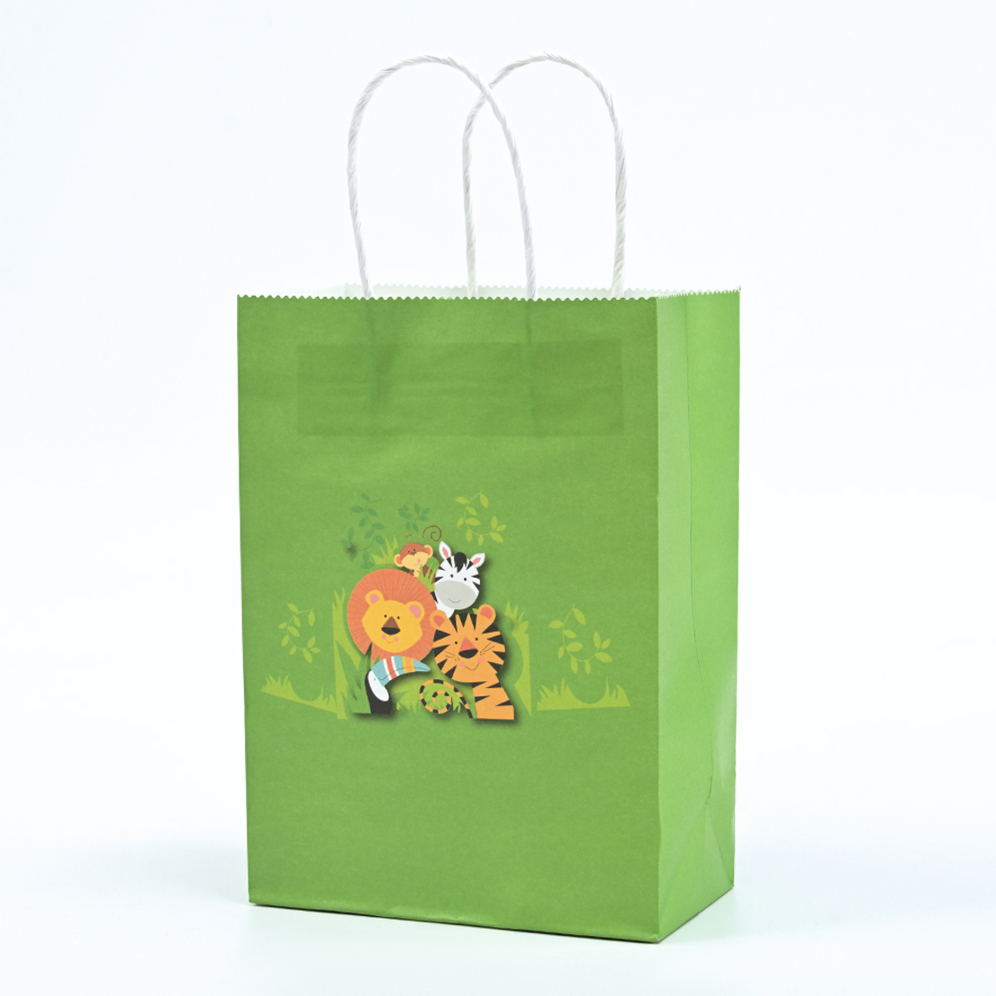 Paper bags with handles - Safari, 12 units