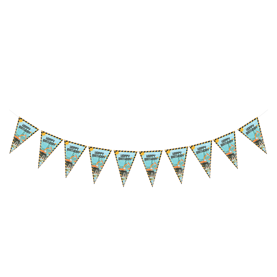 Tractor flag banner - 5m