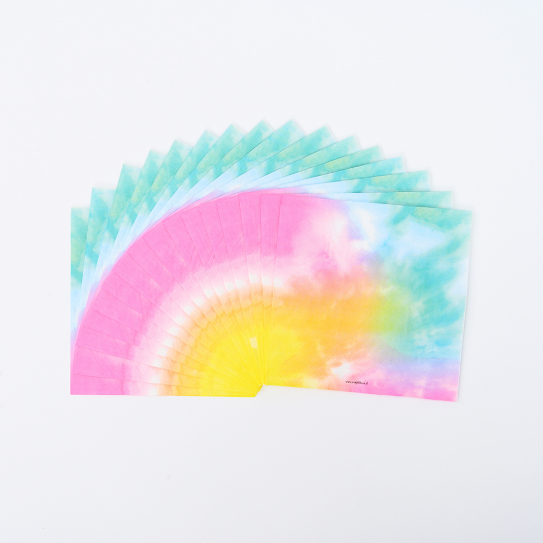 Tie Dye Napkins 16pcs