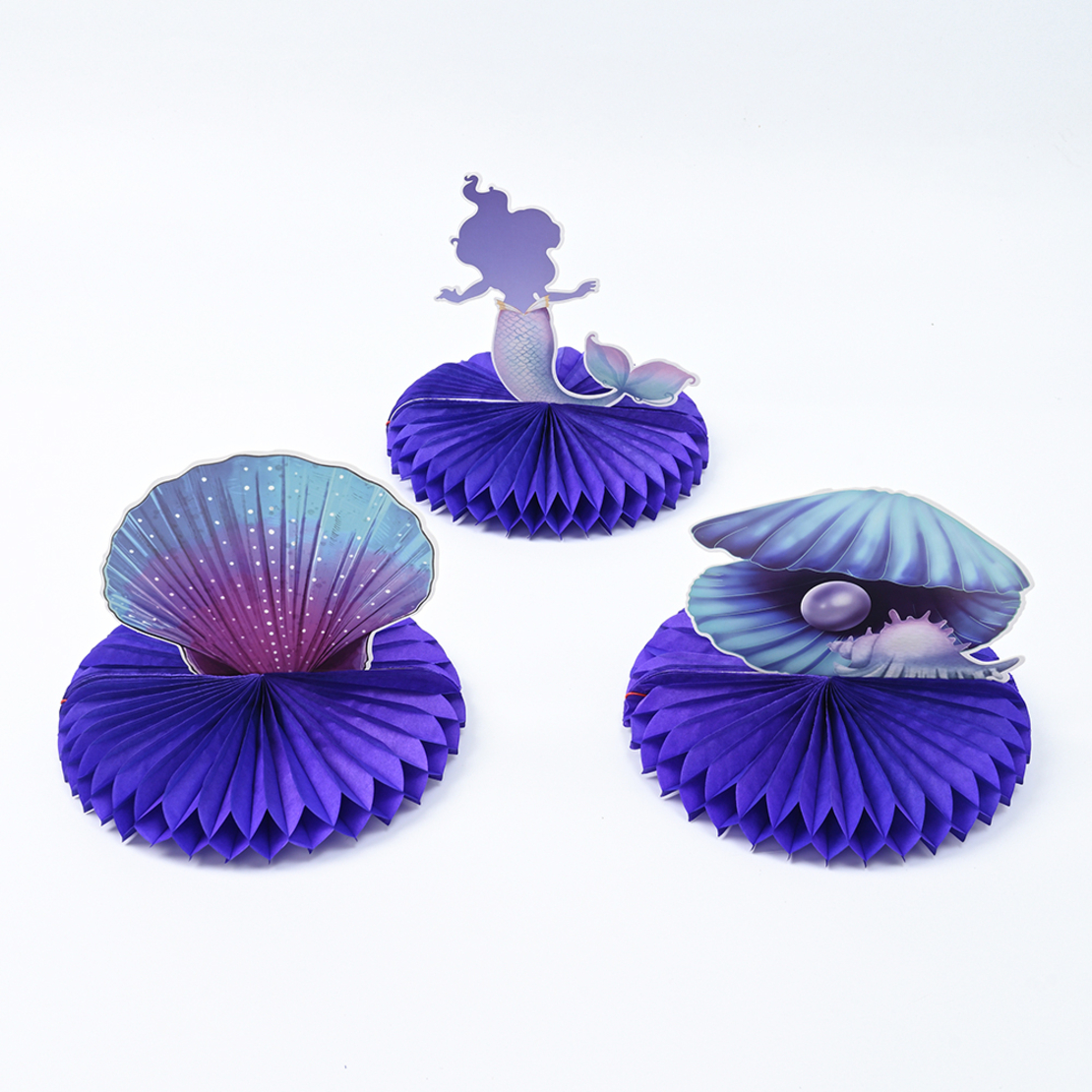 Mermaid Centerpiece 3pcs