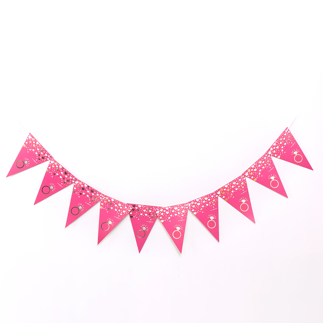 Bride flag banner -ring, 3m