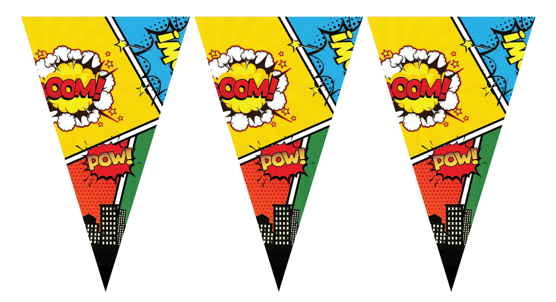 Comics Hero Banner 2.5m