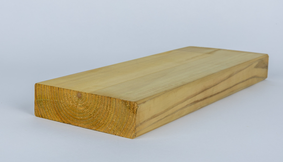 עץ אורן מוקצע-מחוטא 5/15