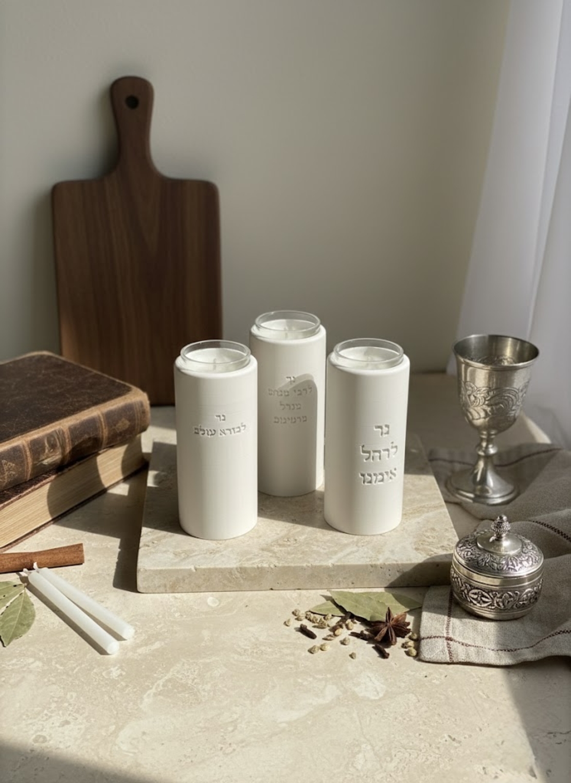 פמוט לנר רגיל עם הקדשה לבחירה