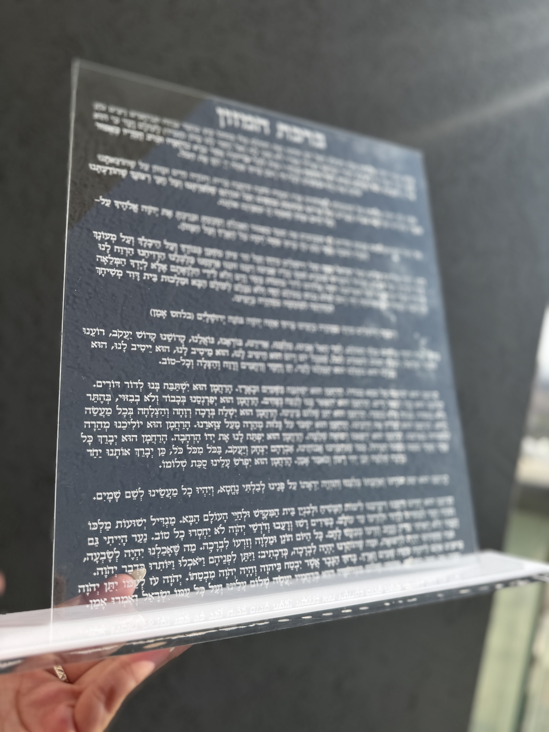 ברכת המזון