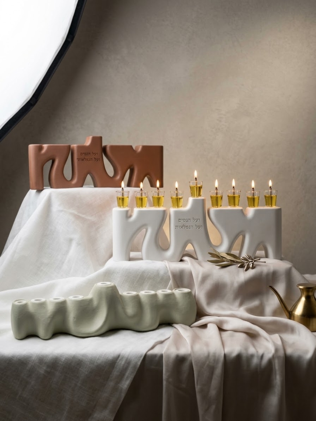 חנוכיית סילואט